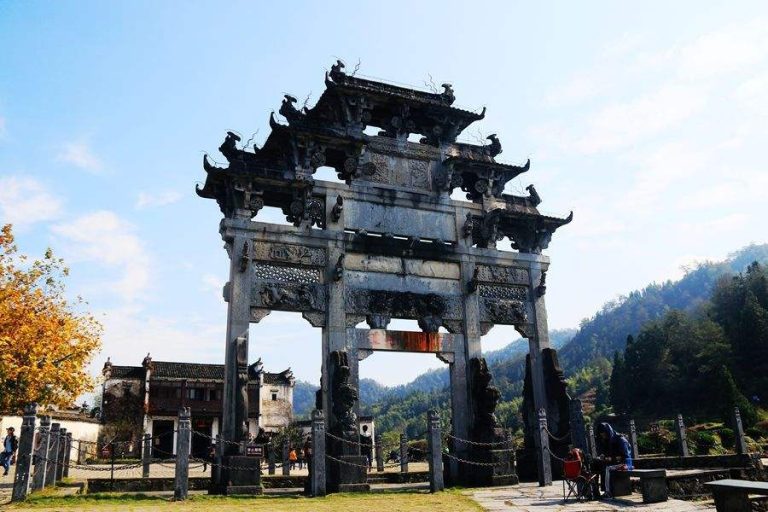 Xidi village Huangshan